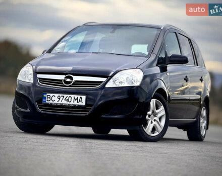 Черный Опель Зафира, объемом двигателя 1.7 л и пробегом 197 тыс. км за 6500 $, фото 12 на Automoto.ua