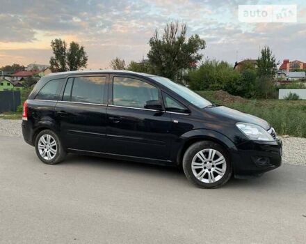 Черный Опель Зафира, объемом двигателя 1.8 л и пробегом 198 тыс. км за 6900 $, фото 5 на Automoto.ua
