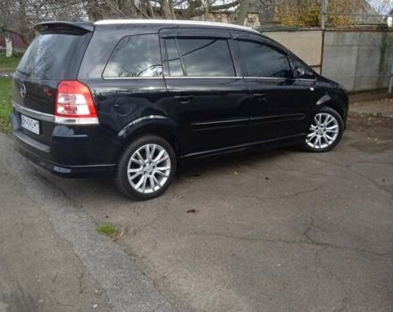 Черный Опель Зафира, объемом двигателя 1.6 л и пробегом 211 тыс. км за 8000 $, фото 15 на Automoto.ua