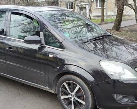 Черный Опель Зафира, объемом двигателя 1.8 л и пробегом 226 тыс. км за 7100 $, фото 2 на Automoto.ua