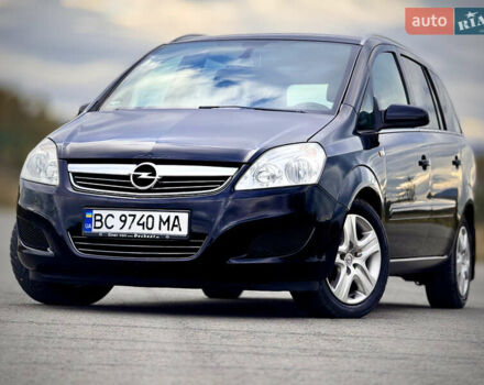 Черный Опель Зафира, объемом двигателя 1.7 л и пробегом 197 тыс. км за 6500 $, фото 9 на Automoto.ua