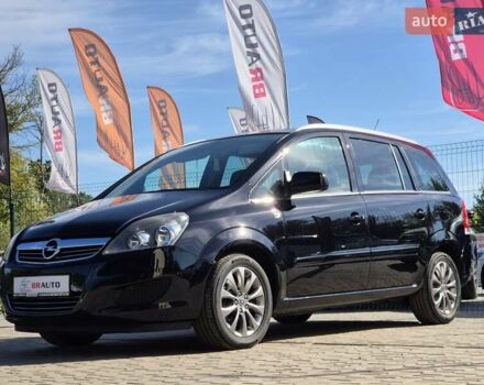 Черный Опель Зафира, объемом двигателя 2.2 л и пробегом 165 тыс. км за 8699 $, фото 1 на Automoto.ua