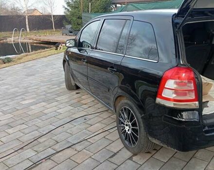 Чорний Опель Зафіра, об'ємом двигуна 1.8 л та пробігом 215 тис. км за 6500 $, фото 7 на Automoto.ua