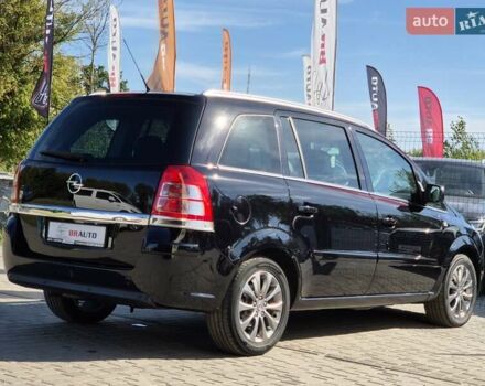 Черный Опель Зафира, объемом двигателя 2.2 л и пробегом 165 тыс. км за 8699 $, фото 12 на Automoto.ua