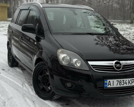 Черный Опель Зафира, объемом двигателя 1.7 л и пробегом 244 тыс. км за 7499 $, фото 19 на Automoto.ua