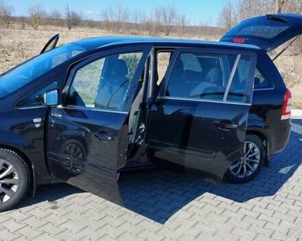 Черный Опель Зафира, объемом двигателя 1.7 л и пробегом 220 тыс. км за 7200 $, фото 24 на Automoto.ua