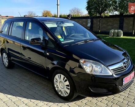 Черный Опель Зафира, объемом двигателя 1.6 л и пробегом 200 тыс. км за 6550 $, фото 9 на Automoto.ua