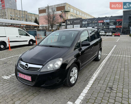 Черный Опель Зафира, объемом двигателя 2.2 л и пробегом 260 тыс. км за 6900 $, фото 8 на Automoto.ua