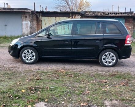 Черный Опель Зафира, объемом двигателя 0 л и пробегом 225 тыс. км за 6600 $, фото 4 на Automoto.ua