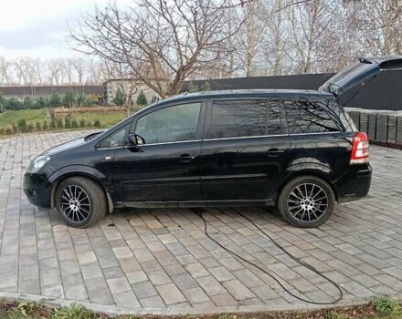 Чорний Опель Зафіра, об'ємом двигуна 1.8 л та пробігом 215 тис. км за 6500 $, фото 8 на Automoto.ua