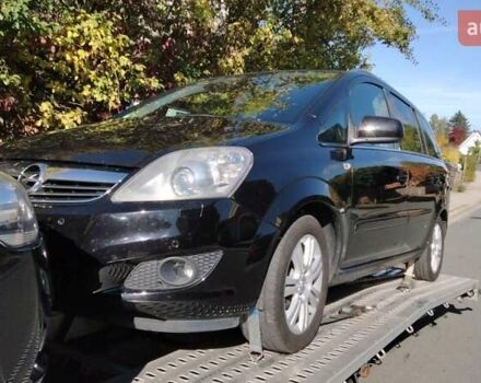 Черный Опель Зафира, объемом двигателя 1.8 л и пробегом 216 тыс. км за 7500 $, фото 9 на Automoto.ua