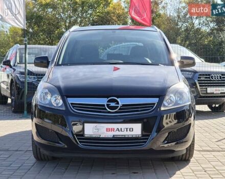 Черный Опель Зафира, объемом двигателя 2.2 л и пробегом 165 тыс. км за 8699 $, фото 4 на Automoto.ua