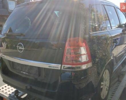 Черный Опель Зафира, объемом двигателя 1.8 л и пробегом 216 тыс. км за 7500 $, фото 11 на Automoto.ua