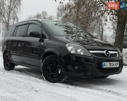 Черный Опель Зафира, объемом двигателя 1.7 л и пробегом 244 тыс. км за 7499 $, фото 7 на Automoto.ua