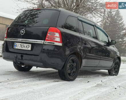 Черный Опель Зафира, объемом двигателя 1.7 л и пробегом 244 тыс. км за 7499 $, фото 43 на Automoto.ua