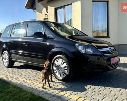 Черный Опель Зафира, объемом двигателя 1.6 л и пробегом 200 тыс. км за 6550 $, фото 8 на Automoto.ua