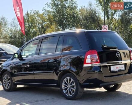 Черный Опель Зафира, объемом двигателя 2.2 л и пробегом 165 тыс. км за 8699 $, фото 18 на Automoto.ua