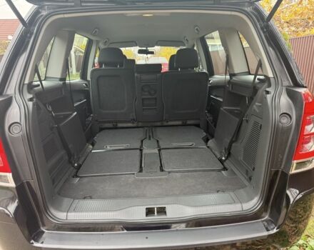 Черный Опель Зафира, объемом двигателя 1.6 л и пробегом 201 тыс. км за 7100 $, фото 19 на Automoto.ua