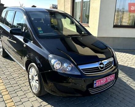 Черный Опель Зафира, объемом двигателя 1.6 л и пробегом 200 тыс. км за 6550 $, фото 15 на Automoto.ua