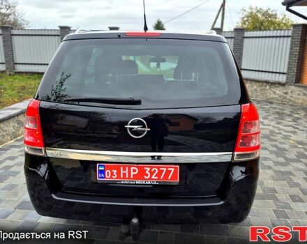 Черный Опель Зафира, объемом двигателя 1.8 л и пробегом 201 тыс. км за 6950 $, фото 5 на Automoto.ua