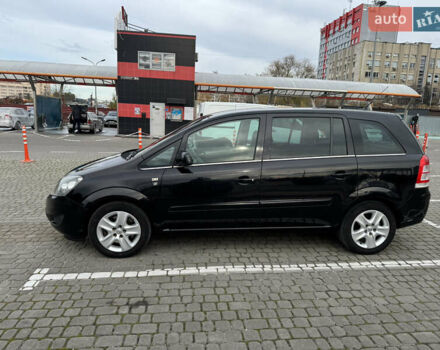 Черный Опель Зафира, объемом двигателя 2.2 л и пробегом 260 тыс. км за 6900 $, фото 7 на Automoto.ua