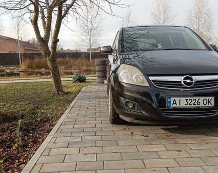 Чорний Опель Зафіра, об'ємом двигуна 1.8 л та пробігом 215 тис. км за 6500 $, фото 20 на Automoto.ua