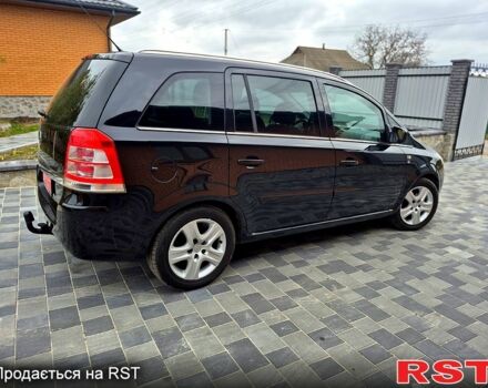 Черный Опель Зафира, объемом двигателя 1.8 л и пробегом 201 тыс. км за 6950 $, фото 2 на Automoto.ua