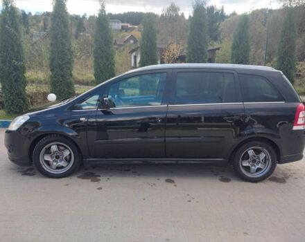 Черный Опель Зафира, объемом двигателя 1.7 л и пробегом 305 тыс. км за 7000 $, фото 3 на Automoto.ua