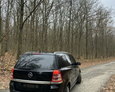 Чорний Опель Зафіра, об'ємом двигуна 1.9 л та пробігом 313 тис. км за 6500 $, фото 3 на Automoto.ua