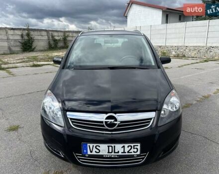 Черный Опель Зафира, объемом двигателя 1.8 л и пробегом 186 тыс. км за 7200 $, фото 4 на Automoto.ua