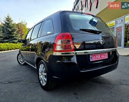 Чорний Опель Зафіра, об'ємом двигуна 1.8 л та пробігом 230 тис. км за 6300 $, фото 12 на Automoto.ua