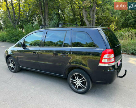 Черный Опель Зафира, объемом двигателя 1.8 л и пробегом 253 тыс. км за 7000 $, фото 6 на Automoto.ua