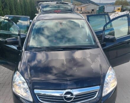 Черный Опель Зафира, объемом двигателя 1.7 л и пробегом 305 тыс. км за 7000 $, фото 9 на Automoto.ua