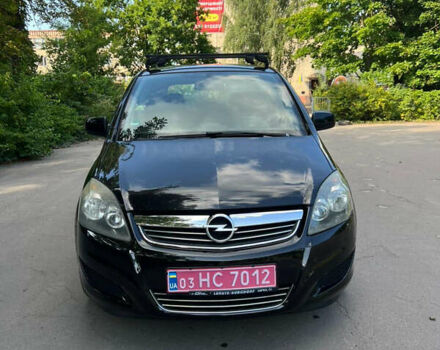 Черный Опель Зафира, объемом двигателя 1.8 л и пробегом 253 тыс. км за 7000 $, фото 16 на Automoto.ua