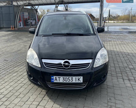 Черный Опель Зафира, объемом двигателя 1.7 л и пробегом 214 тыс. км за 6900 $, фото 1 на Automoto.ua