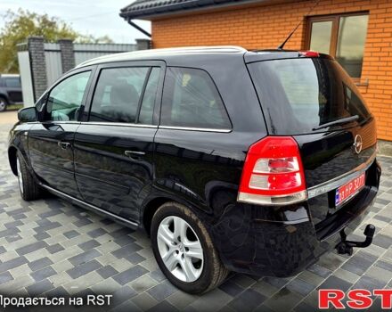 Черный Опель Зафира, объемом двигателя 1.8 л и пробегом 201 тыс. км за 6950 $, фото 4 на Automoto.ua