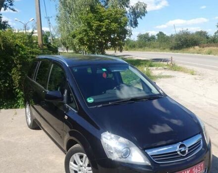 Чорний Опель Зафіра, об'ємом двигуна 1.8 л та пробігом 194 тис. км за 8850 $, фото 10 на Automoto.ua