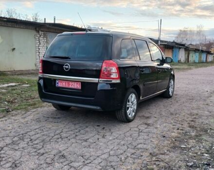 Черный Опель Зафира, объемом двигателя 0 л и пробегом 225 тыс. км за 6600 $, фото 2 на Automoto.ua