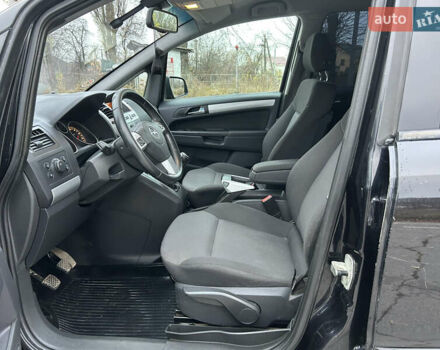 Черный Опель Зафира, объемом двигателя 1.91 л и пробегом 278 тыс. км за 6400 $, фото 23 на Automoto.ua