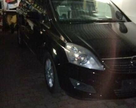 Черный Опель Зафира, объемом двигателя 1.8 л и пробегом 216 тыс. км за 7500 $, фото 8 на Automoto.ua