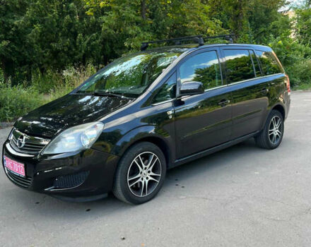 Черный Опель Зафира, объемом двигателя 1.8 л и пробегом 253 тыс. км за 7000 $, фото 11 на Automoto.ua