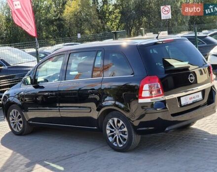 Черный Опель Зафира, объемом двигателя 2.2 л и пробегом 165 тыс. км за 8699 $, фото 19 на Automoto.ua