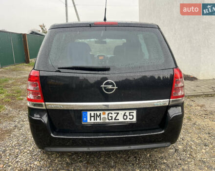 Черный Опель Зафира, объемом двигателя 1.7 л и пробегом 215 тыс. км за 6999 $, фото 5 на Automoto.ua