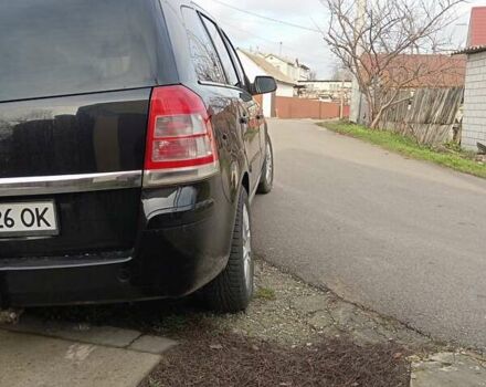 Чорний Опель Зафіра, об'ємом двигуна 1.8 л та пробігом 215 тис. км за 6500 $, фото 19 на Automoto.ua