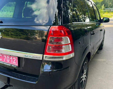 Черный Опель Зафира, объемом двигателя 1.8 л и пробегом 253 тыс. км за 7000 $, фото 14 на Automoto.ua