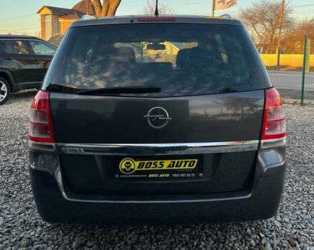 Черный Опель Зафира, объемом двигателя 1.7 л и пробегом 280 тыс. км за 7000 $, фото 5 на Automoto.ua