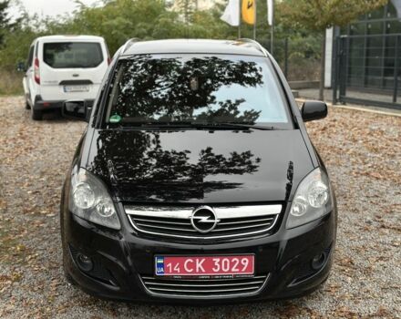 Черный Опель Зафира, объемом двигателя 1.7 л и пробегом 254 тыс. км за 7500 $, фото 1 на Automoto.ua