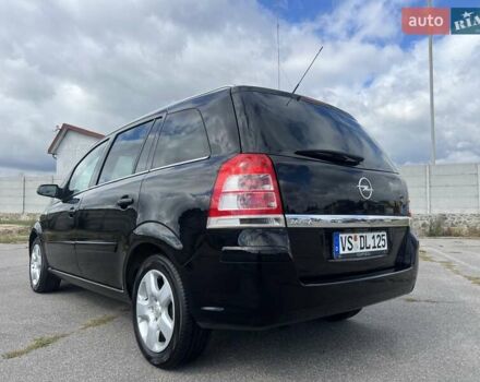 Черный Опель Зафира, объемом двигателя 1.8 л и пробегом 186 тыс. км за 7200 $, фото 11 на Automoto.ua