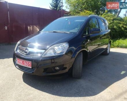 Чорний Опель Зафіра, об'ємом двигуна 1.8 л та пробігом 194 тис. км за 8850 $, фото 6 на Automoto.ua