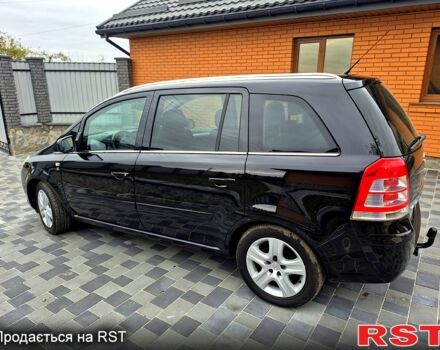 Черный Опель Зафира, объемом двигателя 1.8 л и пробегом 201 тыс. км за 6950 $, фото 3 на Automoto.ua